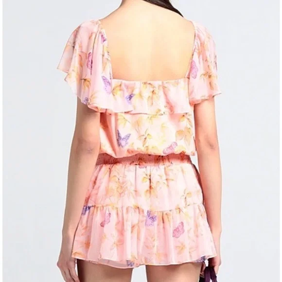 Amanda Uprichard Ali romper-Flutter NWT XS - Picture 3 of 10